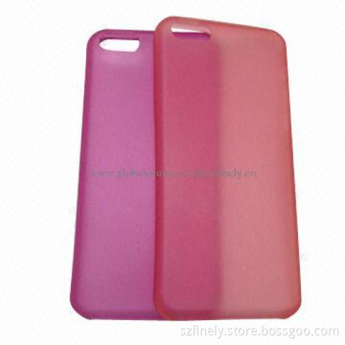 PP case for iPhone 5C, ultra-thin case, 0.3mm thickness, lightweight and simple